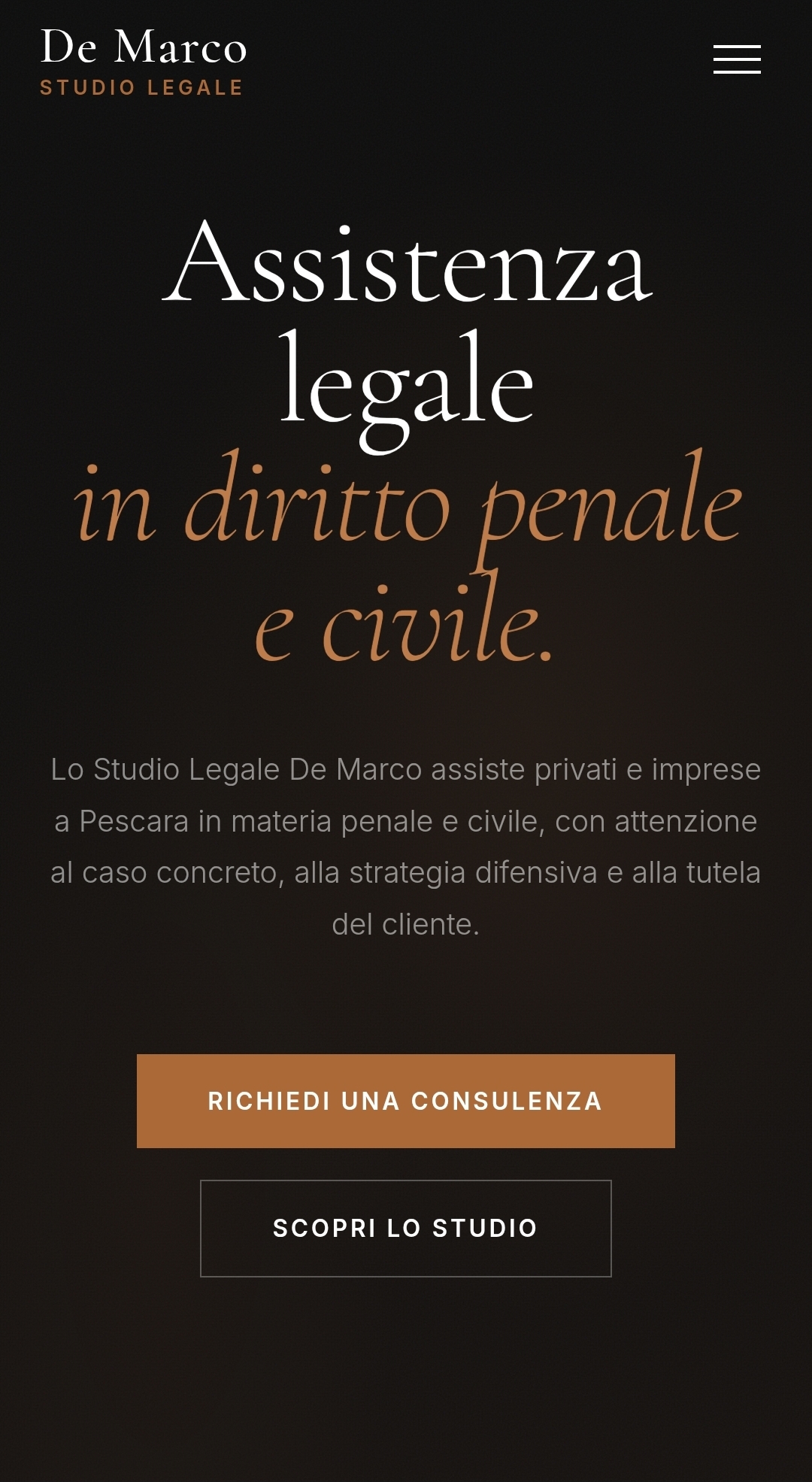 De Marco Studio Legale Mobile